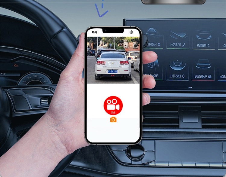 Suitable for the 2026 new model of the Renwoyou ultra-high-definition brand dashcam, no-wiring reverse camera with 360-degree front view