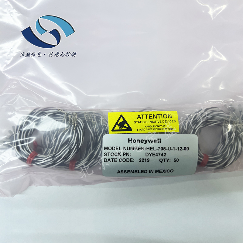 HEL-716-U-0-12-00 honeywell温度传感器RTD电阻检测器引线±0.1%