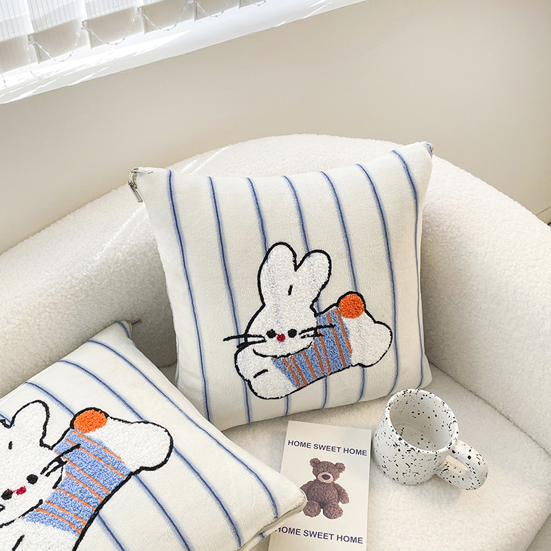Candy Rabbit [도파민 타월 자수 시리즈]