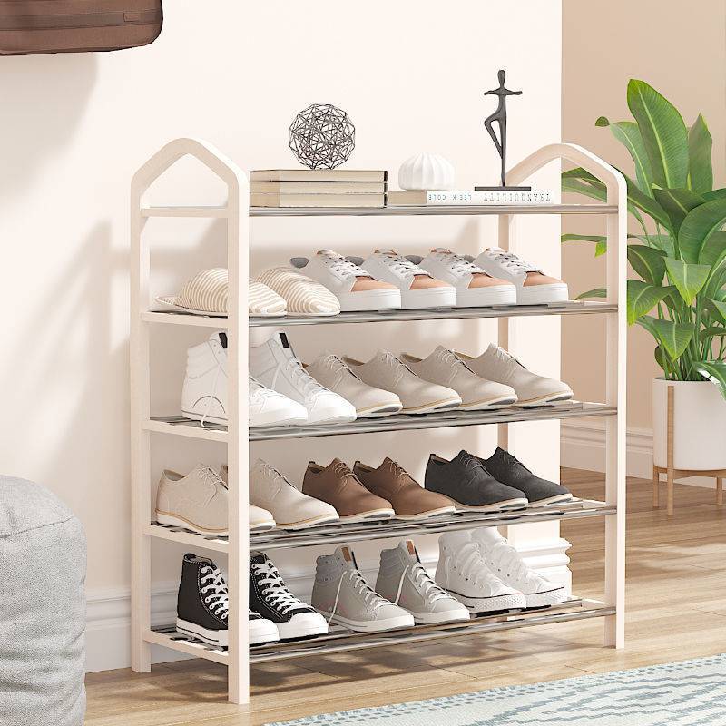 simple and easy shoe rack multi-storey Assemble household dustproof Shoe cabinet dormitory Artifact dorm Plastic shoes Storage rack