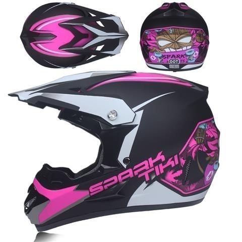 2025 四季フルカバーオフロードバイクヘルメットプロフェッショナルマウンテンレーシングダウンヒルフルフェイスヘルメット男性と女性用ゴーグル付き|undefined