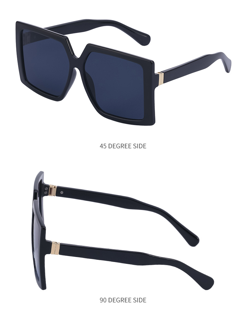 2021 New European And American Fashion Sunglasses Men's Trend Cross-border Sunglasses display picture 2