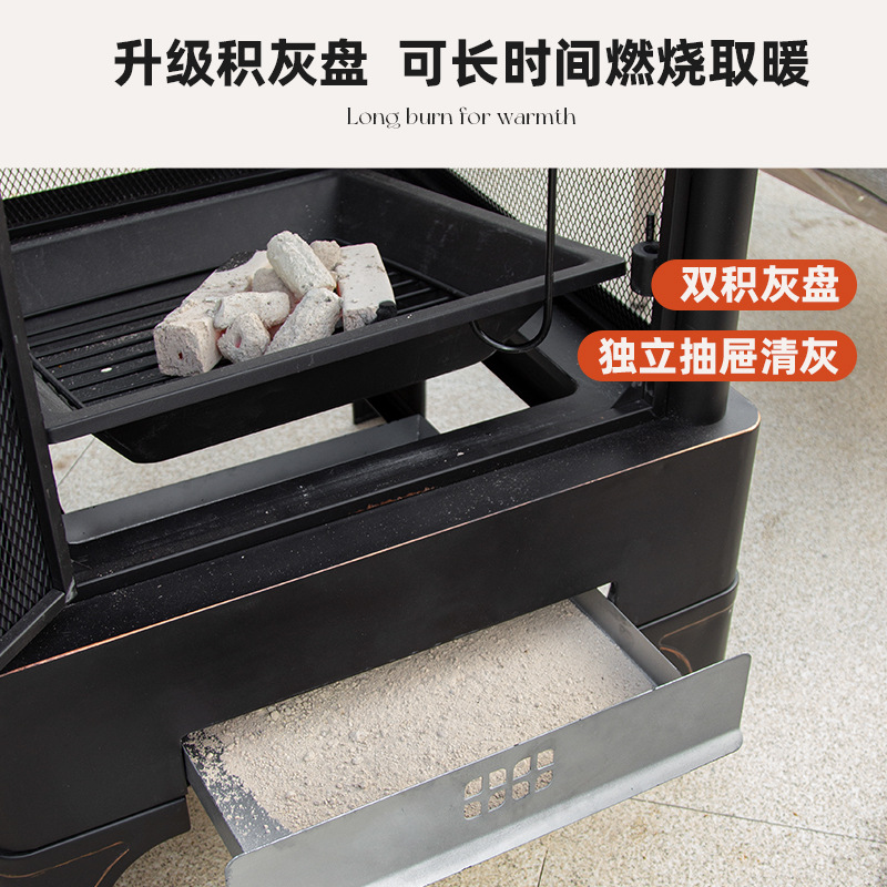 horno al aire libre leña hogar jardín hogar horno de barbacoa hoguera horno de campamento horno de calentamiento horno de té