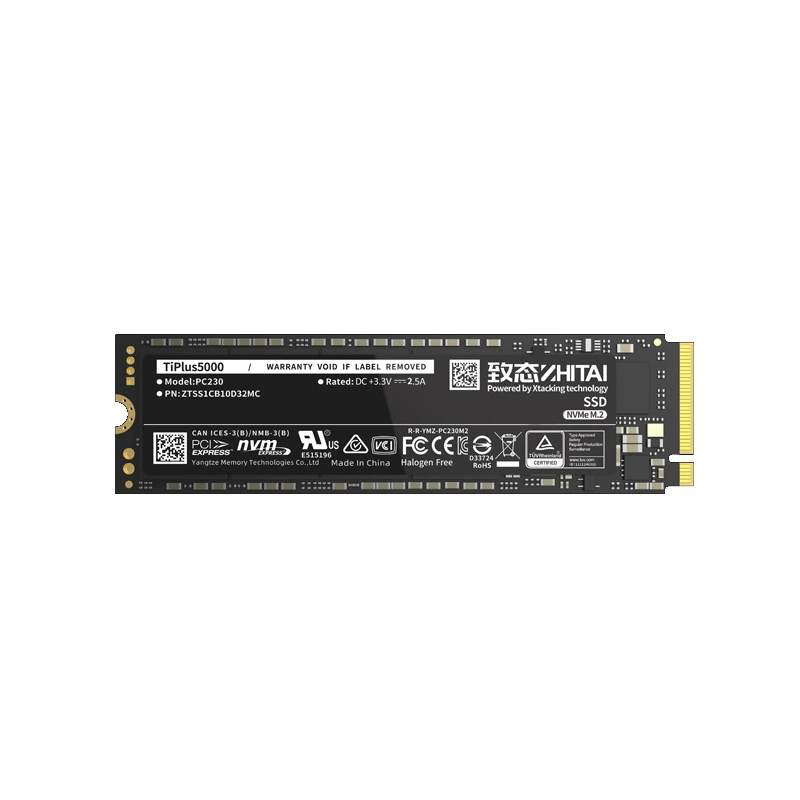 [Совместимо с ZhìTài (ZhiTai)Longji Storage Tiplus5000 SSD 2TB для ноутбука и настольного ПК]