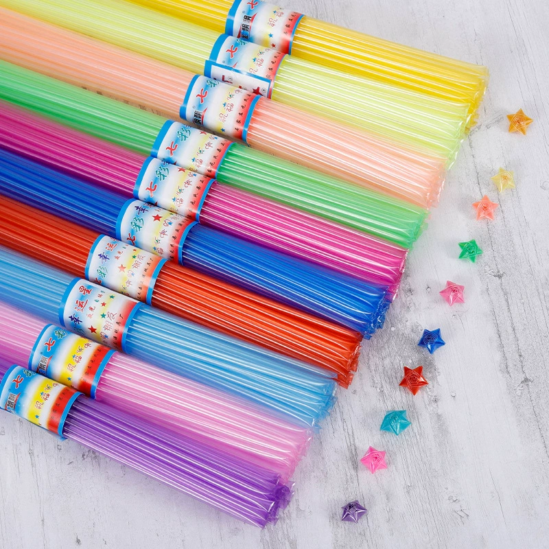 Световая звездная трубка пластиковая соломка оптовая