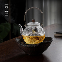 日式玻璃煮茶壶家用全自动耐高温煮茶器泡茶提梁烧水壶电陶炉