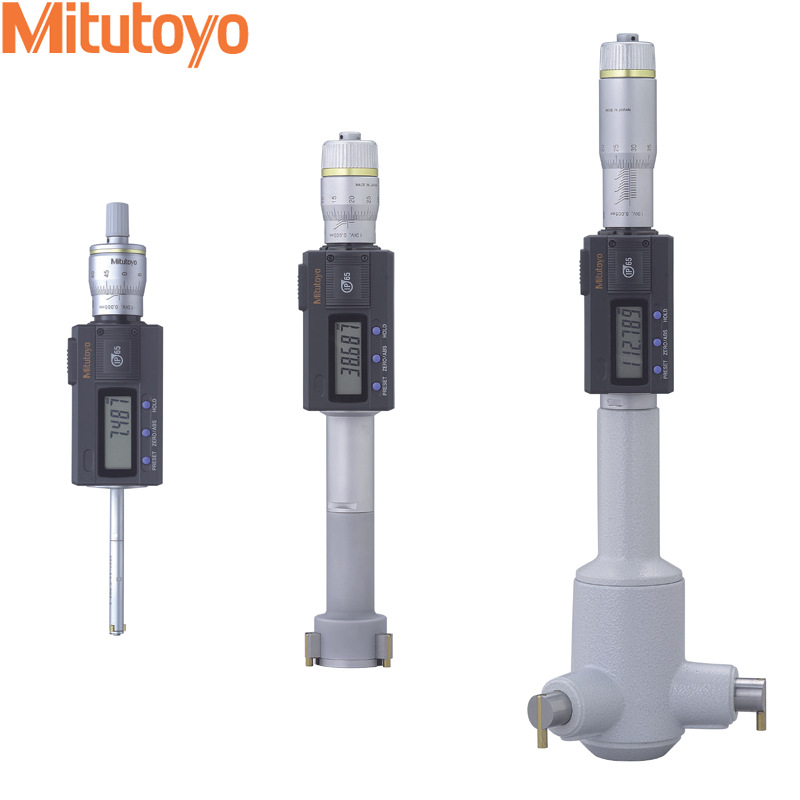 日本三丰数显三爪式孔径千分尺468-165三点式内径千分尺468-170