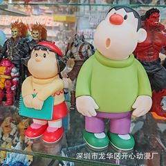 初登場胖妹呆萌胖虎手辦玩具人偶動漫模型擺件批