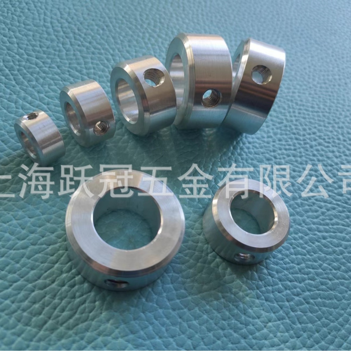 304不锈钢 DIN705 内径22 28 德标调整环挡圈 侧面带孔圆螺母轴套