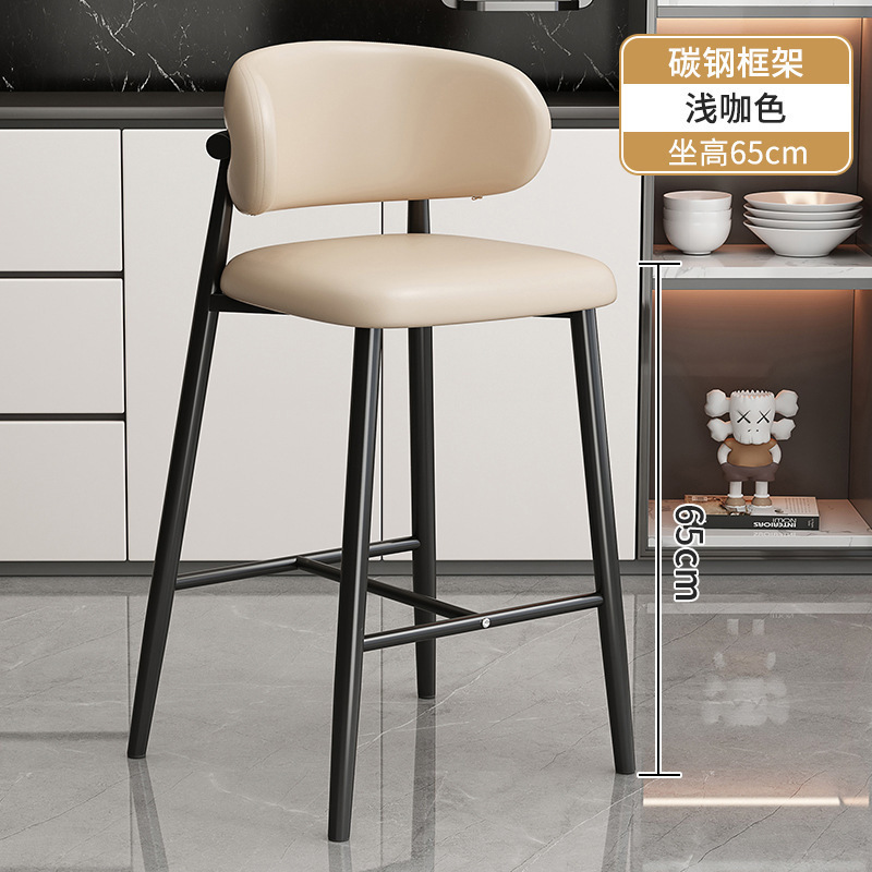 家用简约高脚餐椅餐厅酒吧靠背吧台椅厂家供应奶茶店咖啡厅椅|undefined