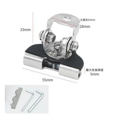 跨境热销汽车引擎盖通用支架机盖卡边射灯长条灯led灯支架