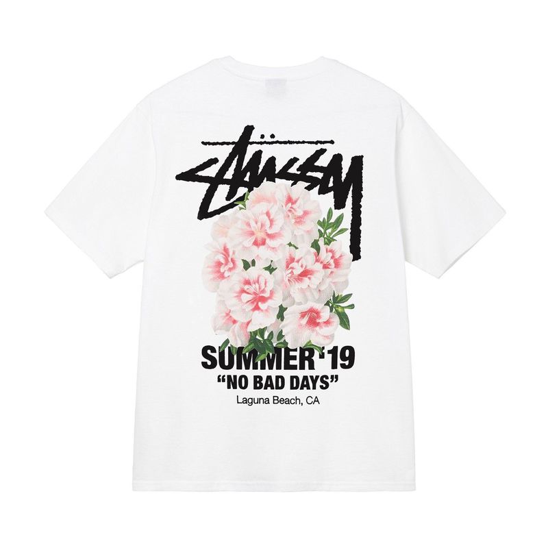 Stussyスチュアート2025新型男女半袖tシャツ夏男性ゆるい240g重ポンド高品質tシャツ|undefined