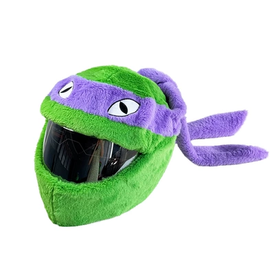Dəbilqə (Kaska) aksesuarları – Motorcycle Helmet Covers Stitch - purple-ninja-turtle