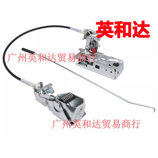 Front left door latch with cable and lever F4TZ-15219A65-A