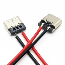 TYPE-C2PIN����ĸ�� �γ�� ���L�ߴ�ɶ� USB CF 2Pĸ������ʽ