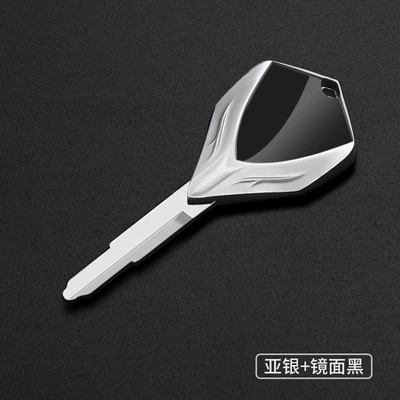 W400 W650, Motorcycle Key - silvermirror-black-cq-036