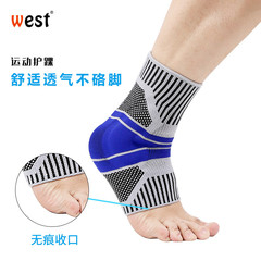 Sports Silicone Ankle Brace Footwear Support Fitness Anti-Twist Breathable Dropshipping Football Mountaineering Protective Gear