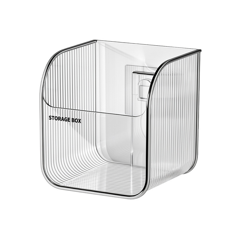 Caja de Almacenamiento Colgante de Cocina de PET, Sin Perforación