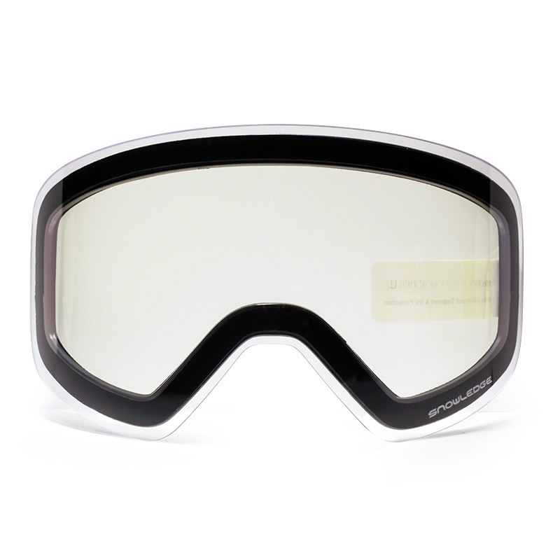 Ski goggles magnetic absorption cylindrical anti-fog anti-UV lens_voghion.com