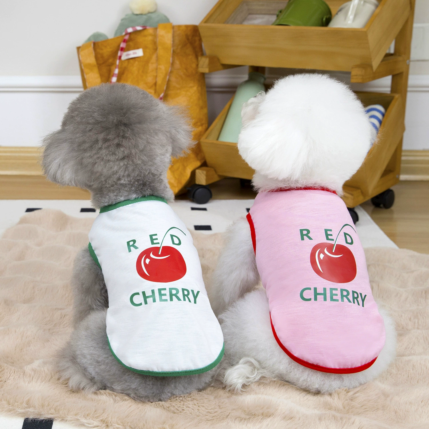 25 фруктовый жилет для домашних животных одежда для собак жилет для собак весной и летом милый тедби для борьбы с медведем