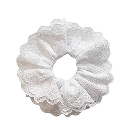 Zhao Lusi's same style four-layer oversized white lace large…