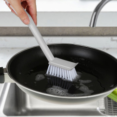 Revitalizing Long-handled Kitchen Brush SA109, Hangable Stove Top Cleaning Brush, Dish Washing Pot Scrubber