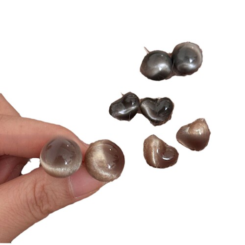 Silver needle love geometric blooming resin earrings niche high-end versatile temperament earrings popular earrings wholesale for women