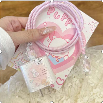 Aplicable para Apple 16pro cable de datos 15 protector de cargador iPhone 14 protector de cabeza de carga de teléfono móvil