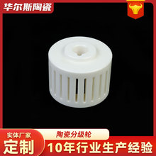 氧化铝陶瓷分级轮高精度分级防静电耐磨耐高温气流粉碎机配件批发