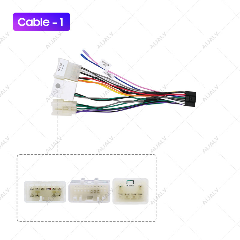 Factory Price Android Car Audio Face Frame Suitable for 09-14 Toyota Highlander Central Control Dvd Navigation Modification Frame