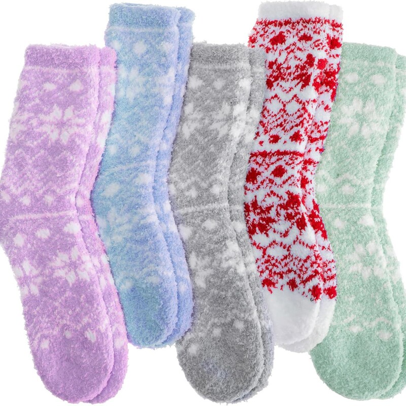 Plush Slippers Socks, Thick, Fluffy, Warm, Comfortable for Winter, Soft and Plush for Sleeping, Home Use, Unisex Socks, Customizable