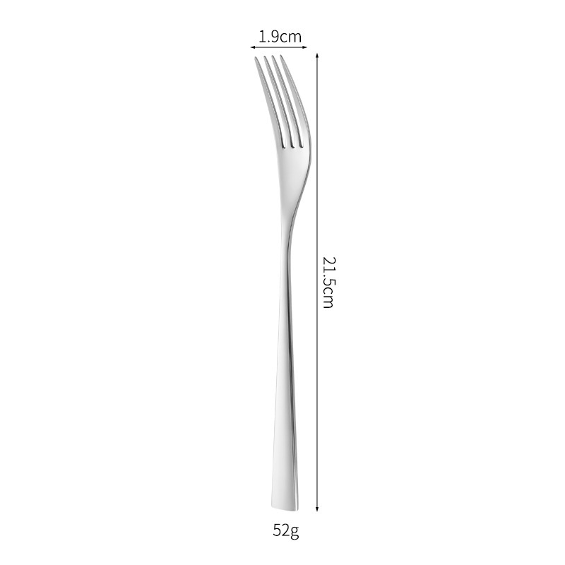 新紀元304ステンレスナイフとフォークの厚いスプーンとヨーロッパ式ホテルの高級西洋料理のステーキのナイフとフォークのセット|undefined