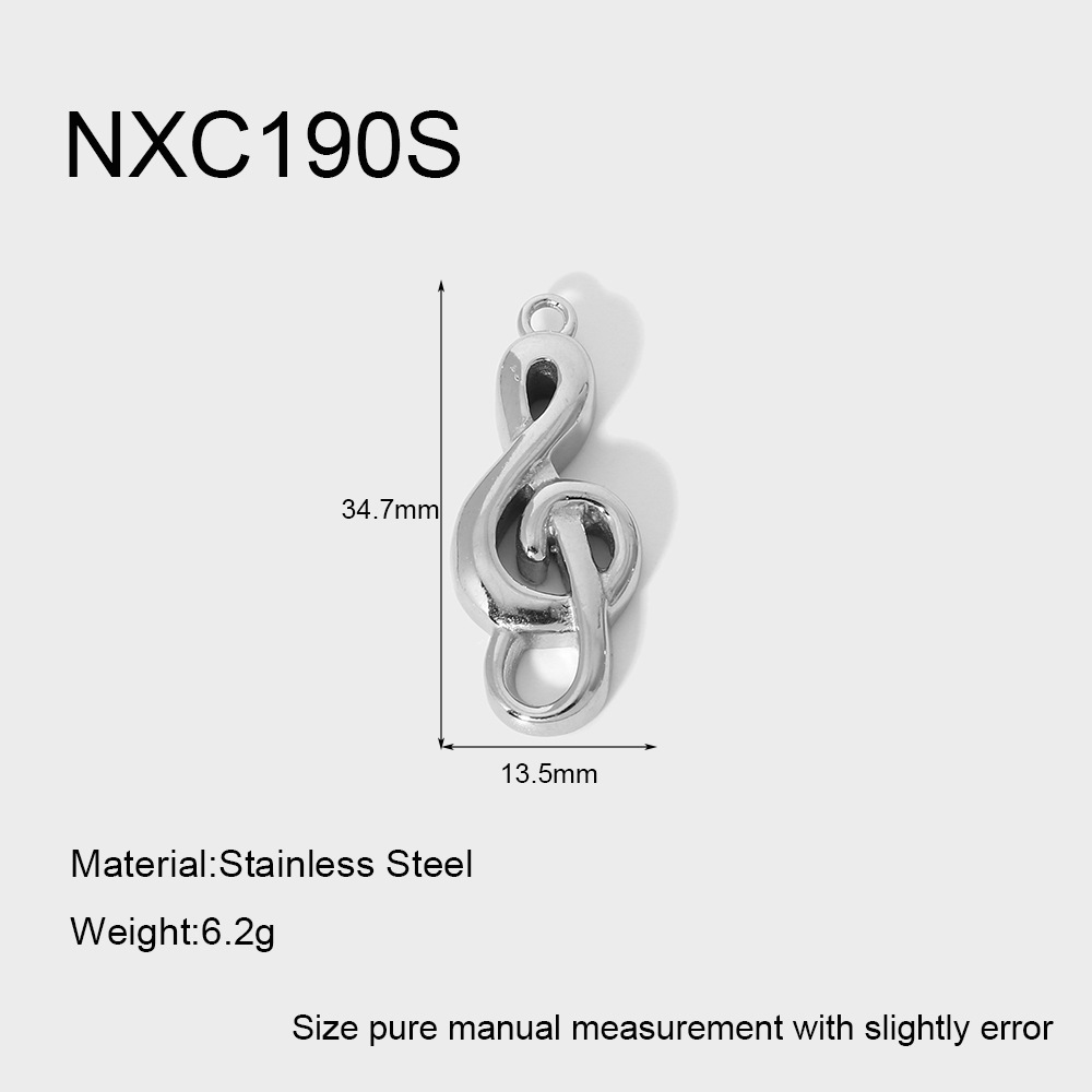 3g Weight 0.03µm-0.05µm Gold Plating Thickness PVD Coated Gold Plating Process Pendant Jewelry Making Type 18K Real Gold Plated Plating Material 1 Piece Quantity 304 Stainless Steel Material Whistle, Notes, Horse Pattern Modern Style, Classic Style Style Plating Craft 1 Piece 304 Stainless Steel Whistle Notes Horse Polished Pendant DIY Ornament Accessories 9