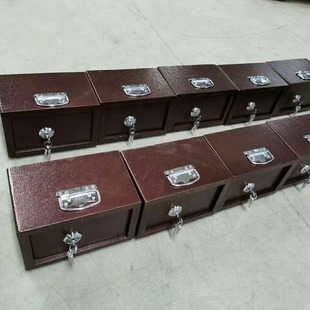 Zero Scatter Ammunition Storage Box Dark Brown Thunderbolt Security Box Army Green Leatherwork Box