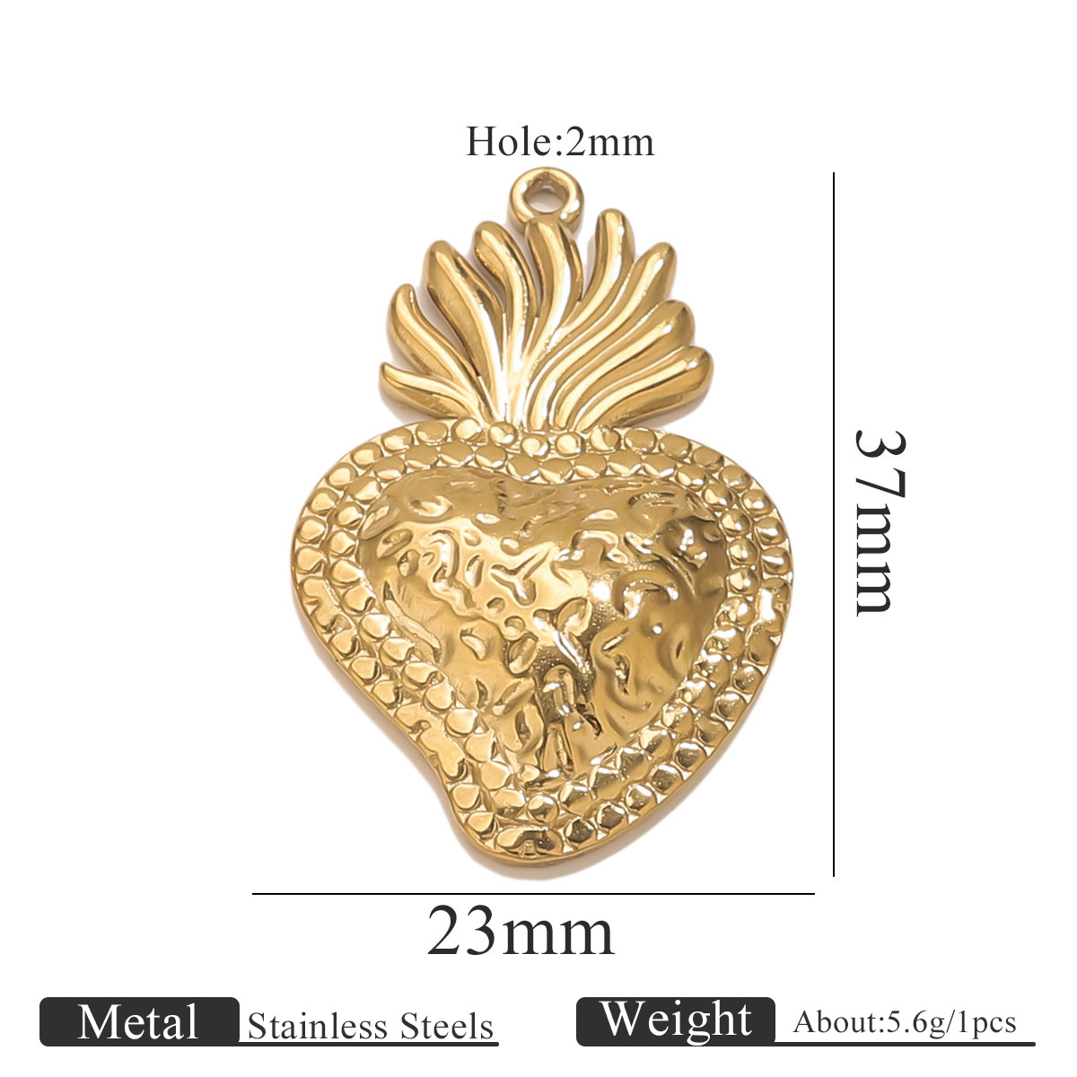 Acero inoxidable de alta moda sol amor oro 18K colgante accesorios collar de brazalete acero titanio accesorios de joyería DIY