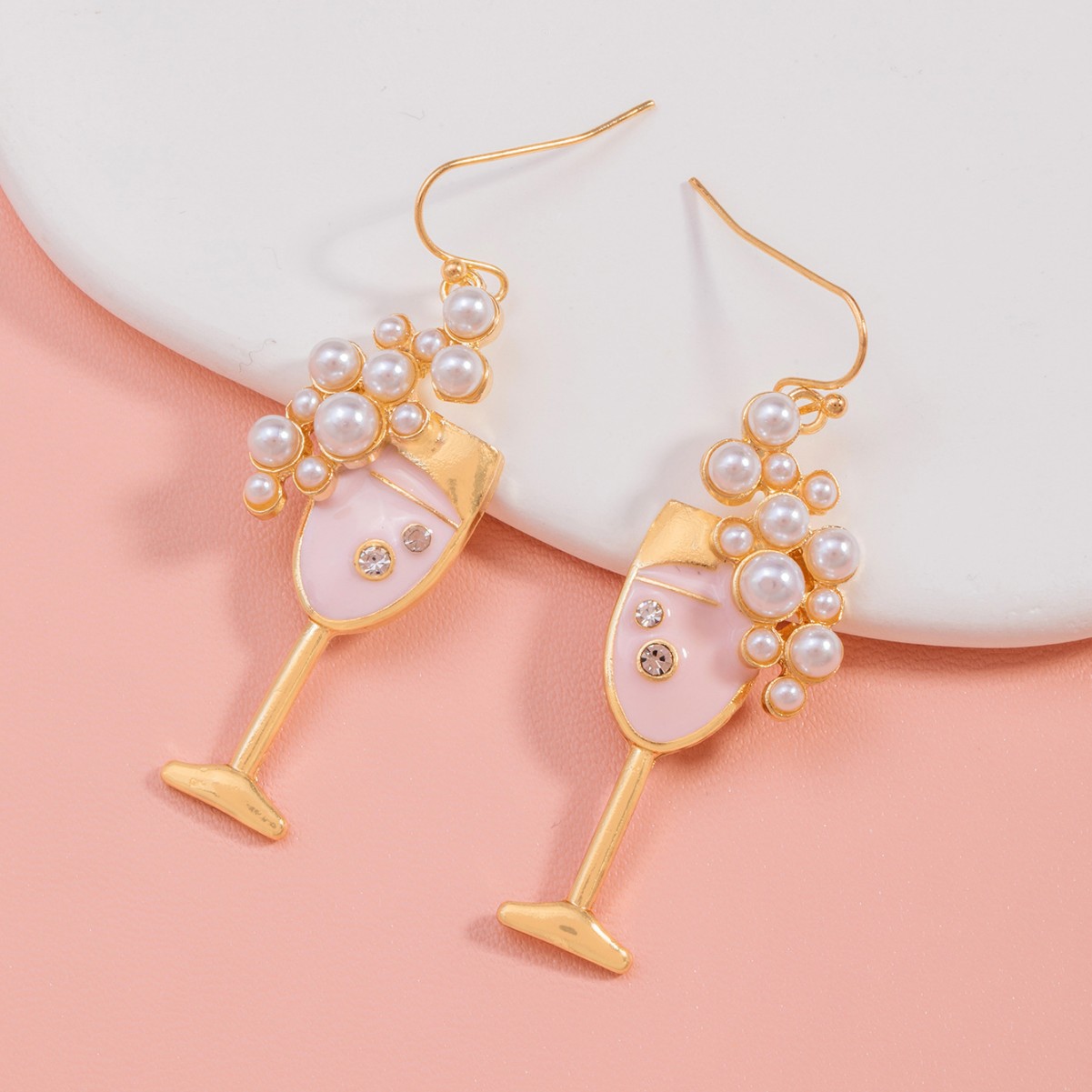 Fashionable elegant earrings