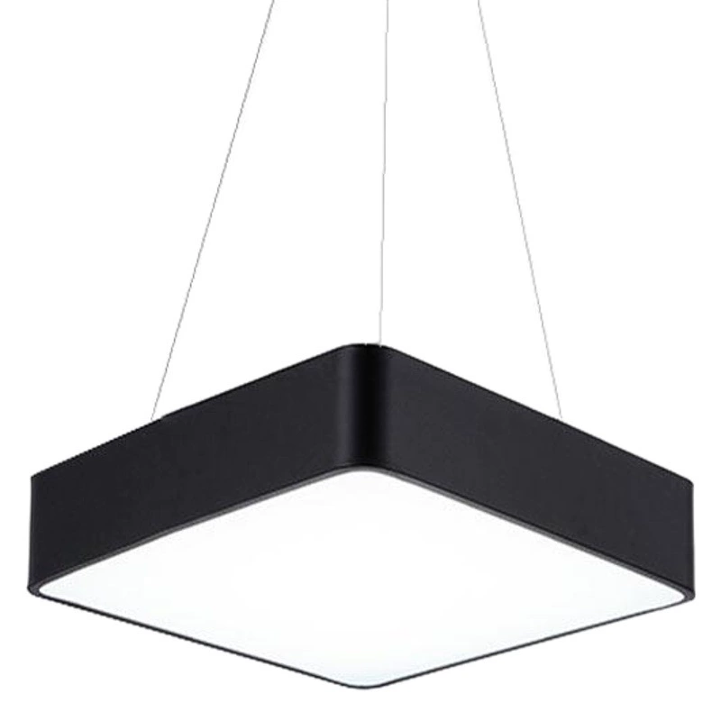 Прямоугольная люстра Офис Светодиодная лента лампа бильярдный зал Конференц-зал торговый центр супермаркет магазин промышленный ветер лампа