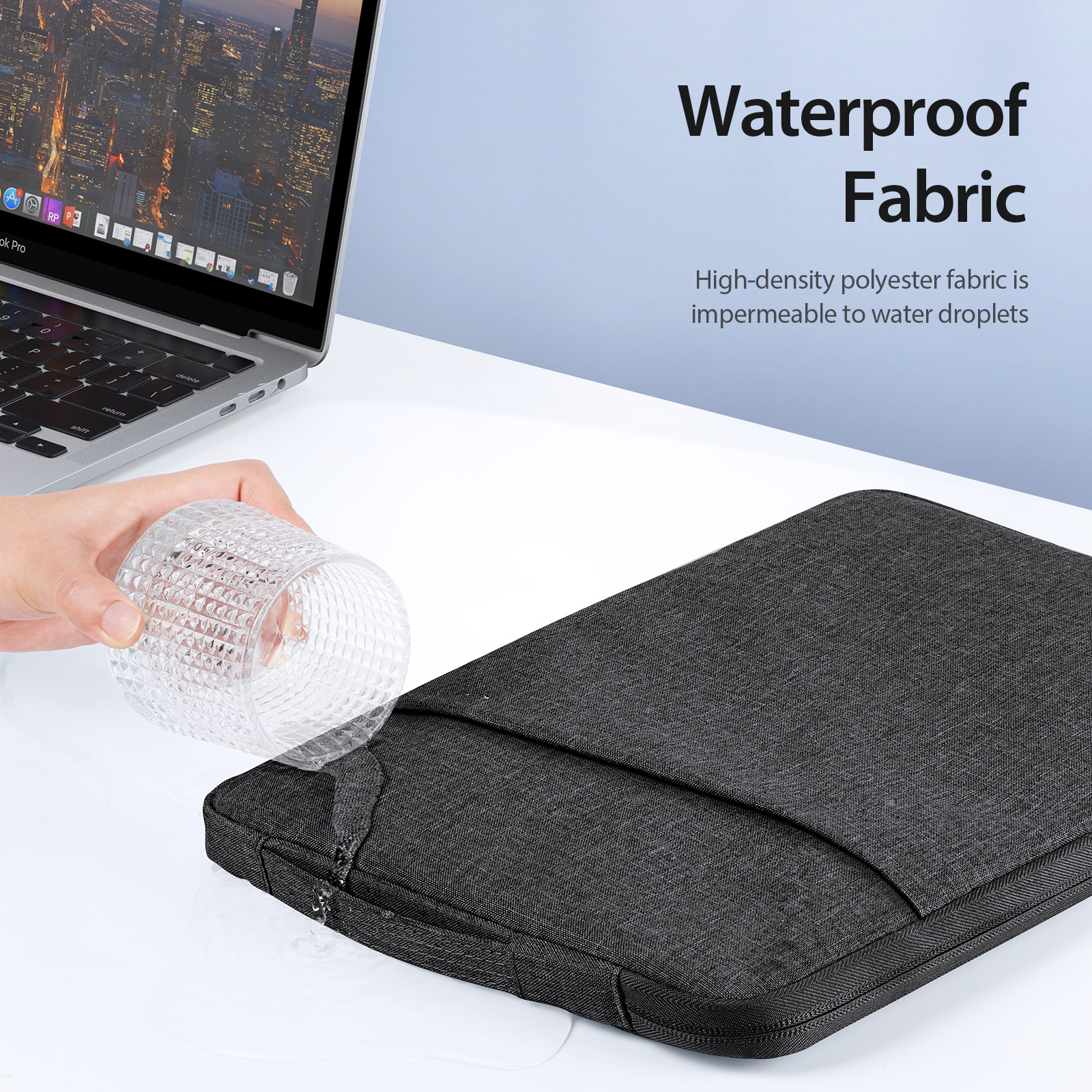 Adecuado para MacBook Portátil Bolsa transfronteriza al por mayor iPad vertical portátil forro bolsa tableta bolsa de almacenamiento