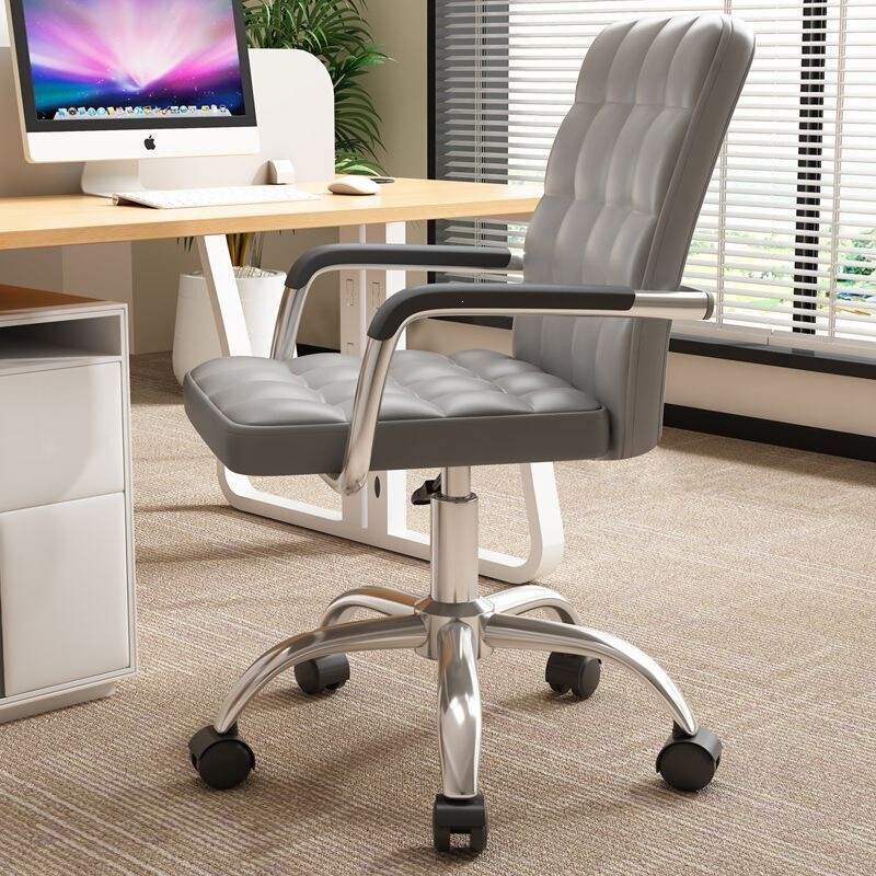 Computer chair with backrest for home use, comfortable for long sitting, suitable for mahjong, conference room, office chair, dormitory study desk stool