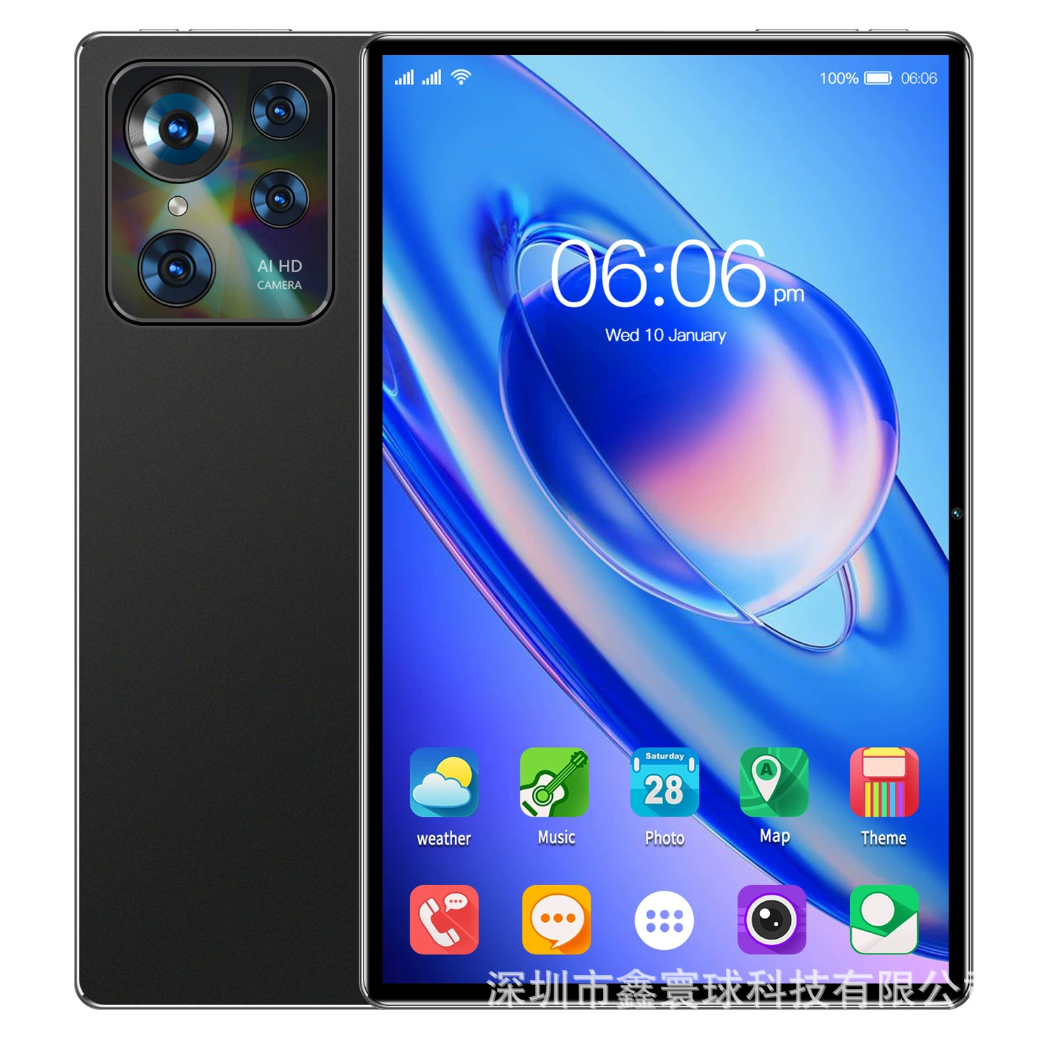 Планшетный смарт-ноутбук, 10 дюймов, Android, Bluetooth
