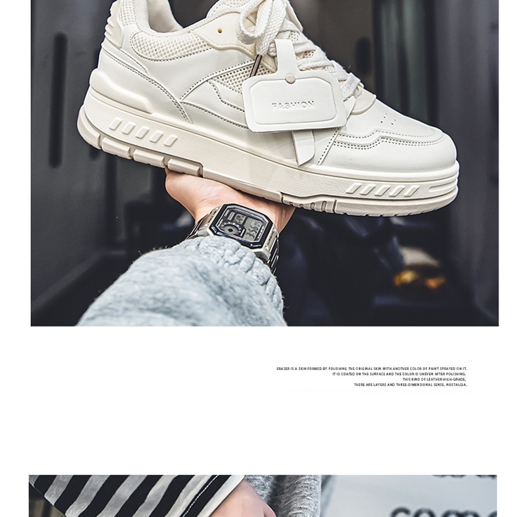 Internet berühmte Herren Herbst trendige Marke vielseitiges Casual Board für Junior High School Schüler Sport dicke Sohle_voghion.com