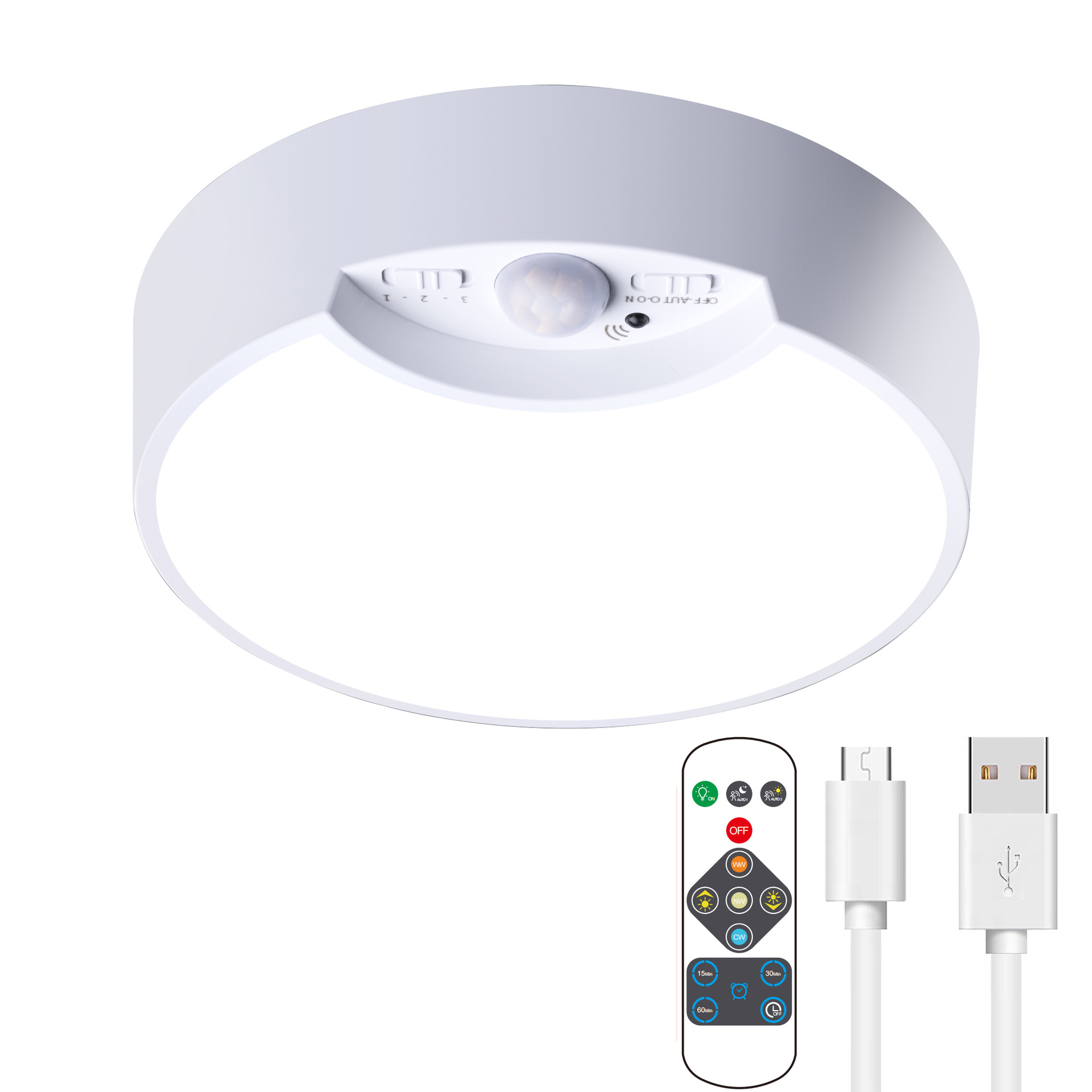 Luz de techo led pasillo de inducción escaleras pasillo almacén hogar entrada pasillo automático Cuerpo Humano Luz de inducción