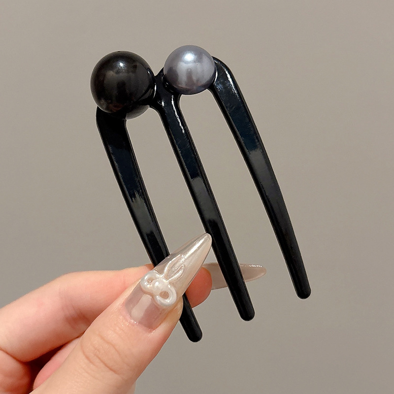 Pullets cabeza de pelo artefacto en forma de U estilo clásico de alto nivel Guo Feng placa de pelo pinzas de pelo chinesa cheongsam accesorios toques de cabeza