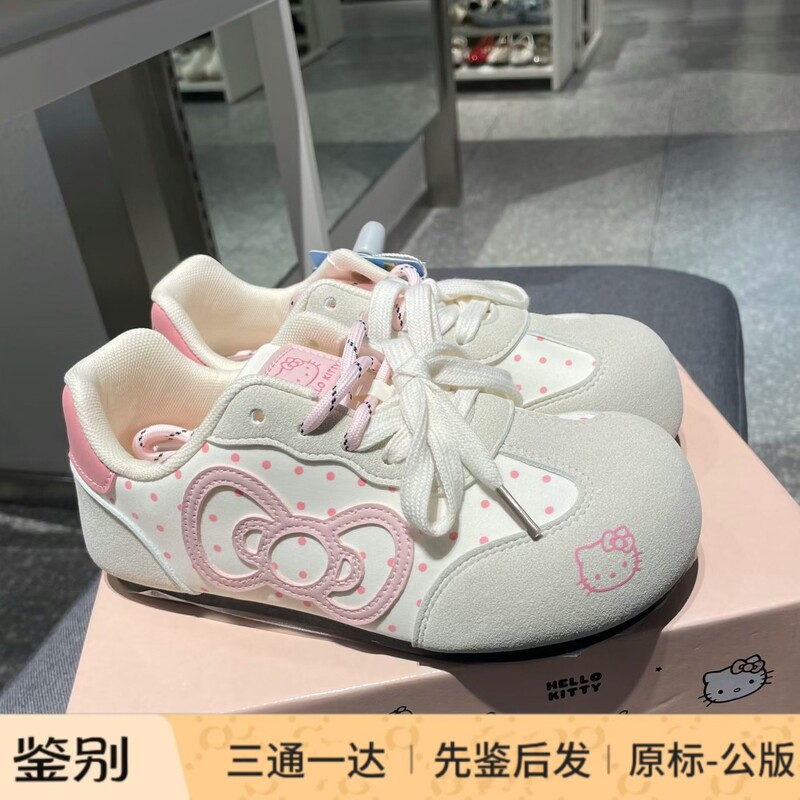 Explosive! Hello Kitty Thick-Soled Shoes for Women 2026 New Popular Versatile Sneakers Casual Shoes Trendy Shoes for Women
