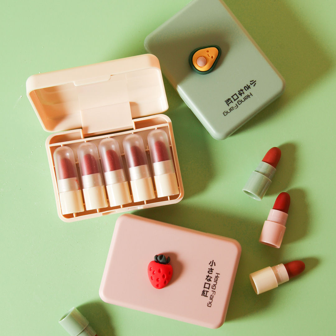 Juego de Lápices Labiales Mates Mate e Hidratante