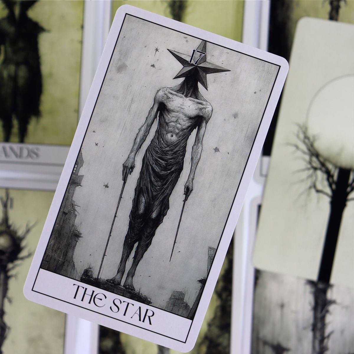 Carte dei tarocchi gothic horror gioco da tavolo in inglese_voghion.com