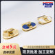 Luggage hardware accessories lock women's bag zinc alloy turn lock accessories light gold die casting lock women's bag twist lock wholesale
