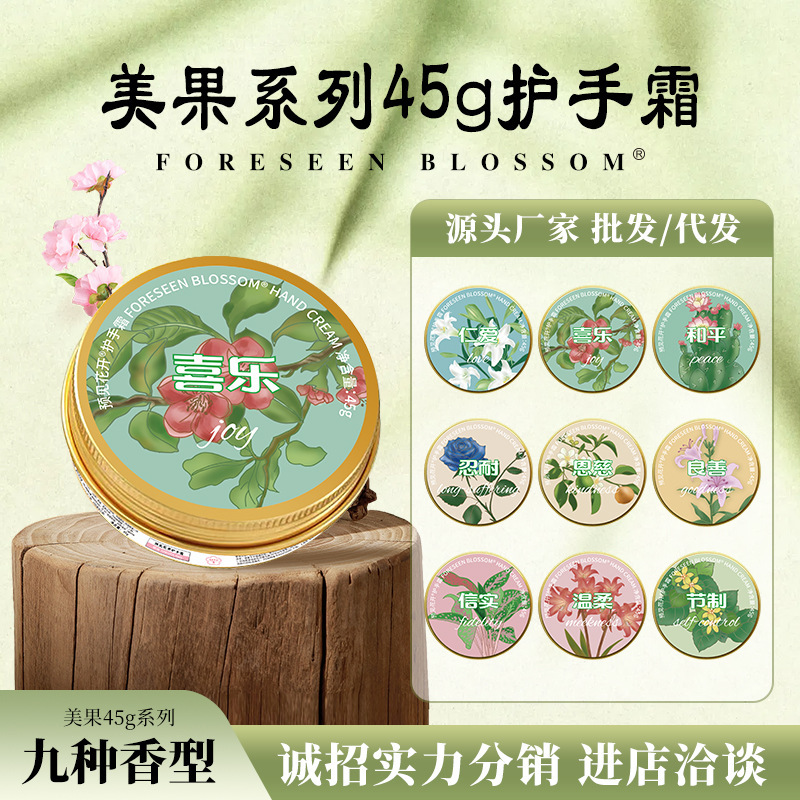 Meiguo Series Hand Cream Prejudice Flower Blooming Moisturizing and Replenishing City Souvenir Practical Matching Hand Cream