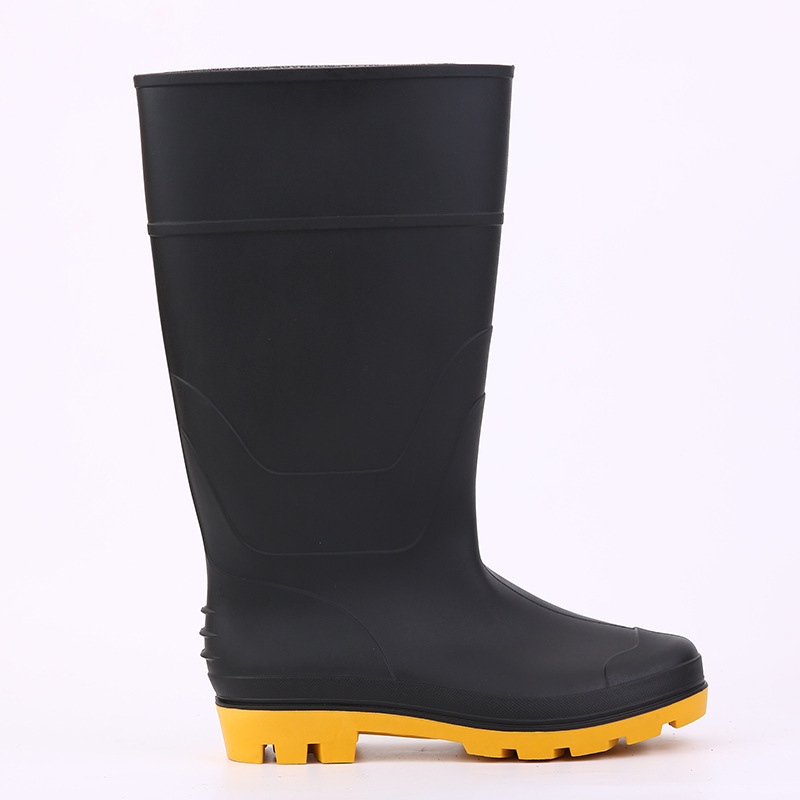 Botas de lluvia de seguridad industrial con protección reforzada