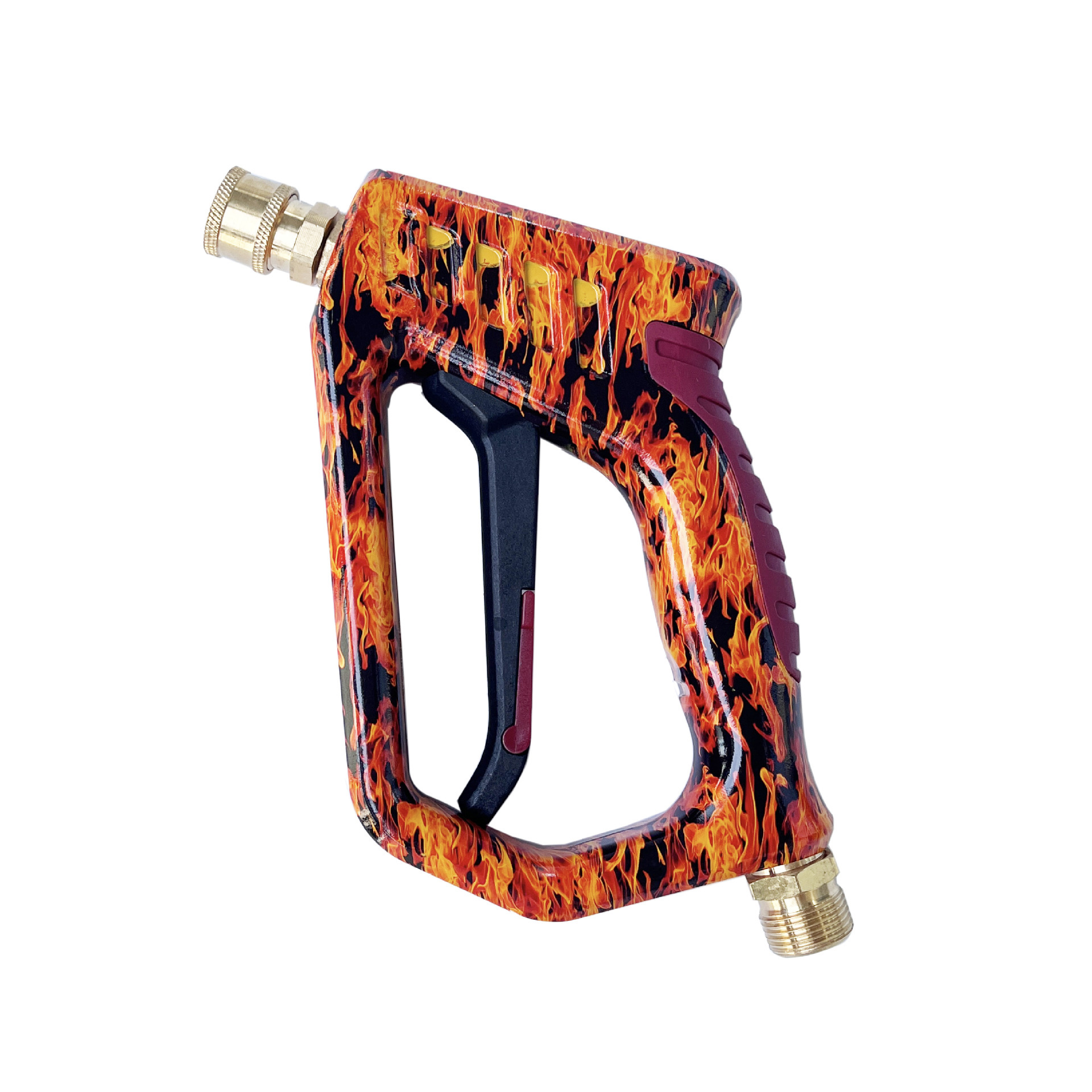 Fábrica directa de lavadora de coches pistola de agua de alta presión núcleo de cobre puro M22 conexión rápida de lavadora de coches doméstica pistola de agua de alta presión